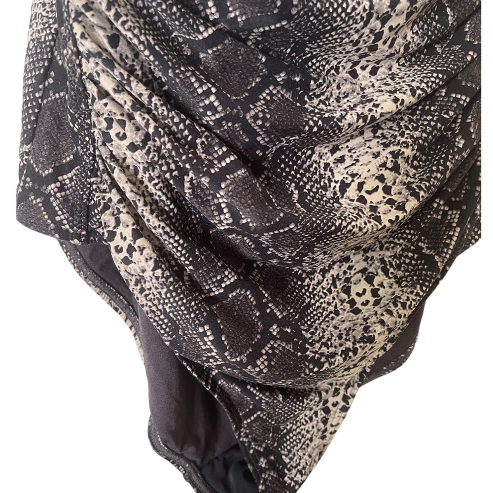 Niptuck Tummy Control Python Snake Animal Print S… - image 6